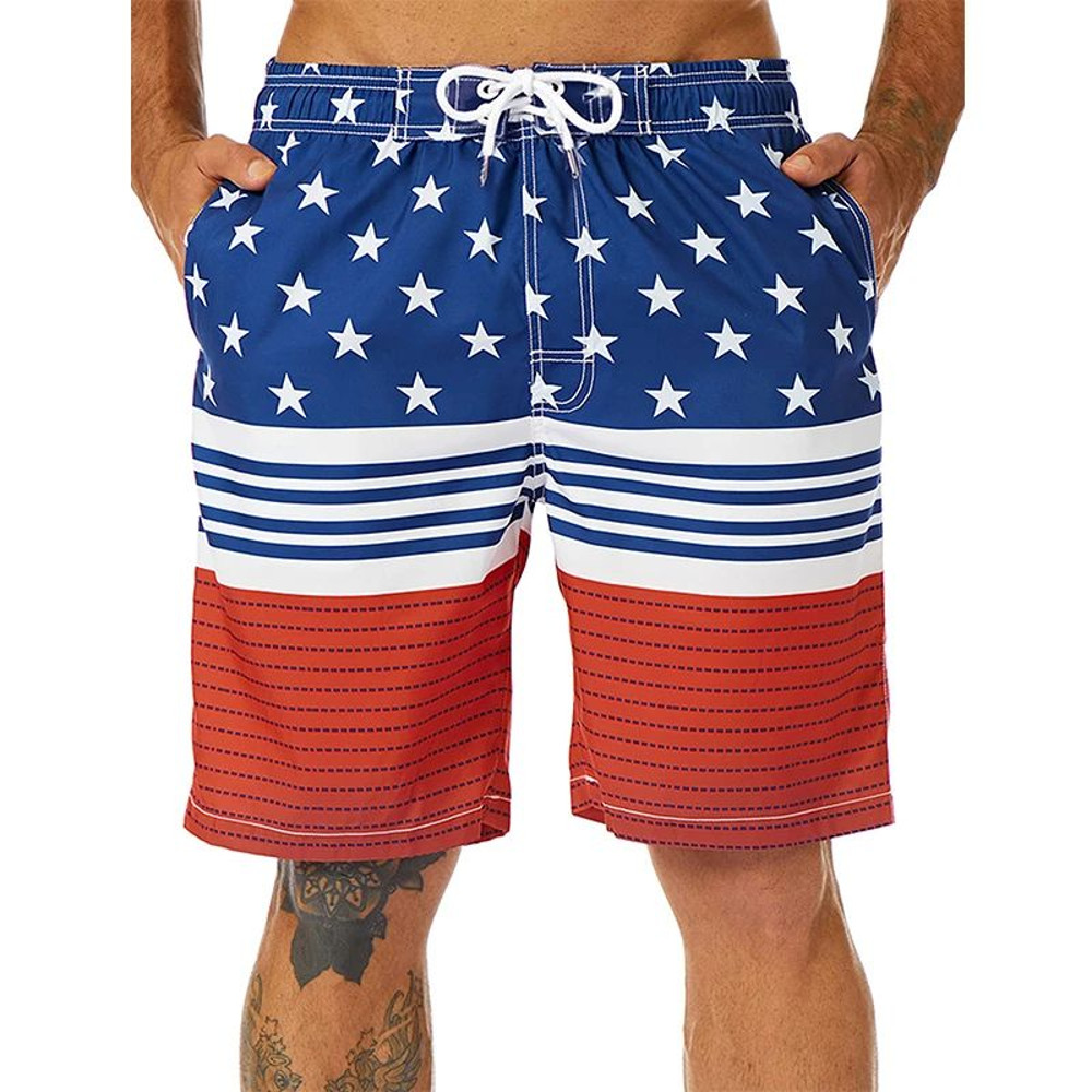 Hawaii National Flag Board Shorts Pants  3D Printed Casual Swim Wear for Sunny Beach Days