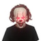 Luminescent Stephen Halloween Mask Realistic LED Clown Mask for Halloween Carnival
