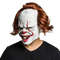 Luminescent Stephen Halloween Mask Realistic LED Clown Mask for Halloween  Carnival