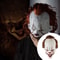 Luminescent Stephen Halloween Mask Realistic LED Clown Mask for Halloween Carnival