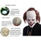 Luminescent Stephen Halloween Mask Realistic LED Clown Mask for Halloween Carnival