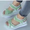 Lightweight Outdoor Platform Sandals for Casual Beach Wear