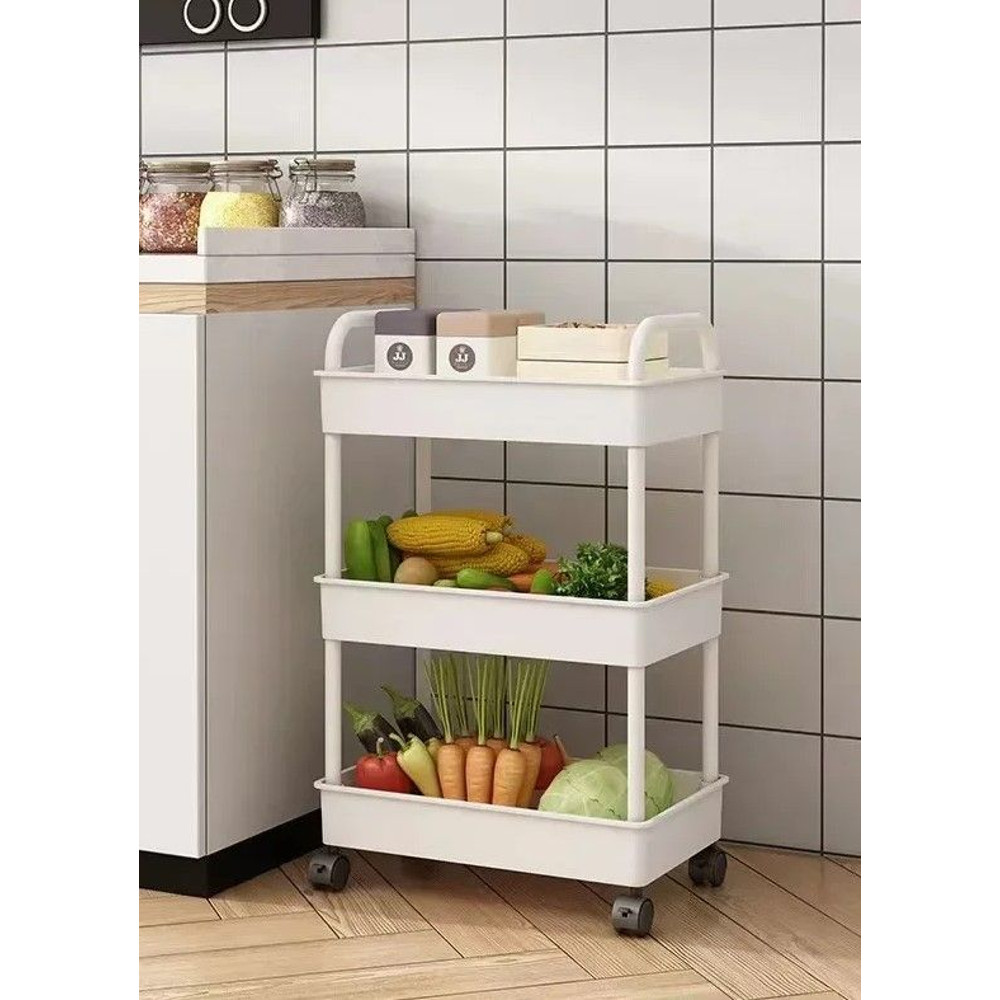 Versatile MultiLayer Storage Rack Perfect for Kitchen Bedroom Baby Snacks and Bathroom Organiza