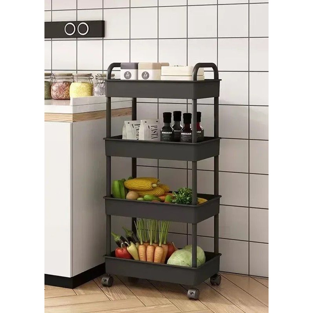 Versatile MultiLayer Storage Rack Perfect for Kitchen Bedroom Baby Snacks and Bathroom Organiza