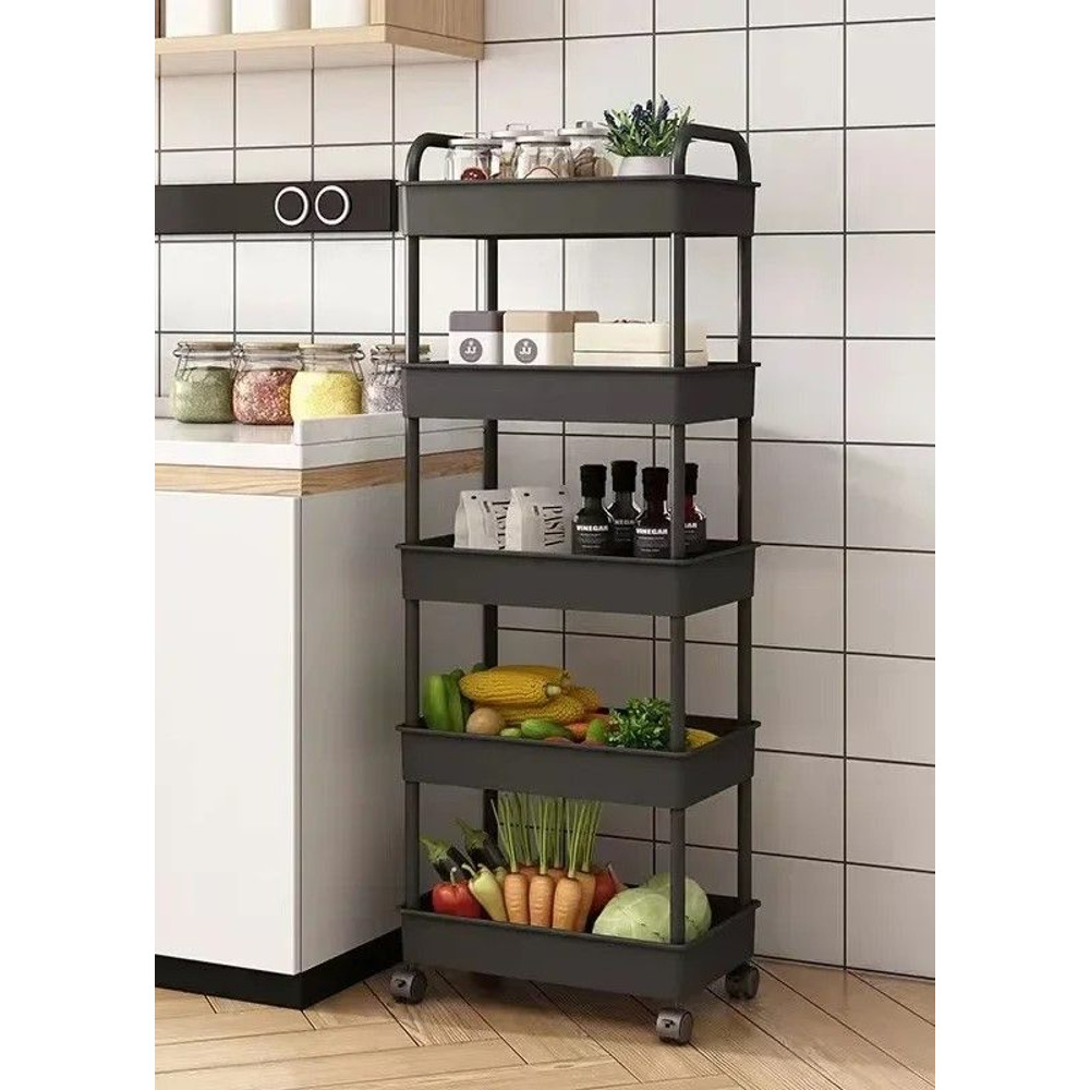 Versatile MultiLayer Storage Rack Perfect for Kitchen Bedroom Baby Snacks and Bathroom Organiza