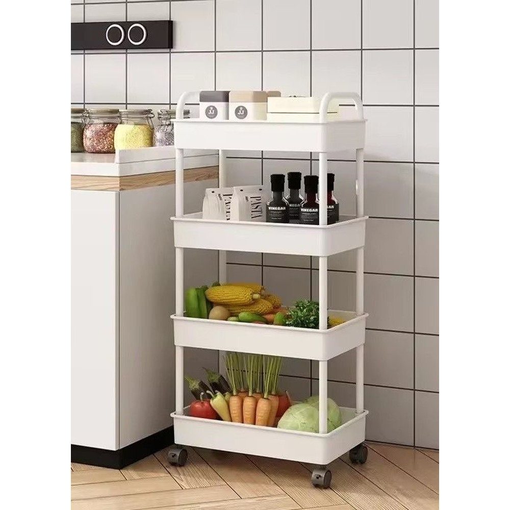Versatile MultiLayer Storage Rack Perfect for Kitchen Bedroom Baby Snacks and Bathroom Organiza