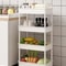 Versatile MultiLayer Storage Rack Perfect for Kitchen Bedroom Baby Snacks and Bathroom Organiza