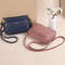 PU Leather Crossbody Bag Quilted Heart Embroidery Large Capacity Zipper Shoulder Purse For Women 8