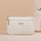 PU Leather Crossbody Bag Quilted Heart Embroidery Large Capacity Zipper Shoulder Purse For Women 4