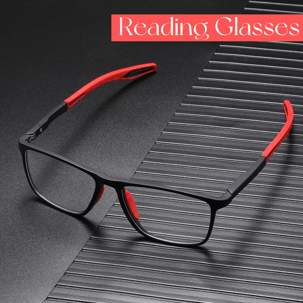 AntiBlue Light Reading Glasses Ultralight TR90 Presbyopia Eyeglasses For Women Men 0