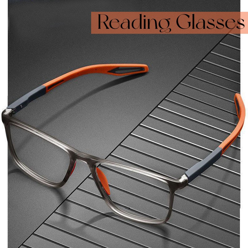 AntiBlue Light Reading Glasses Ultralight TR90 Presbyopia Eyeglasses For Women Men 1