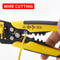 Professional Crimping Pliers All In One Wire Stripper Terminal Crimper Heavy Duty Hand Tool For El 3