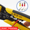 Professional Crimping Pliers All In One Wire Stripper Terminal Crimper Heavy Duty Hand Tool For El 4