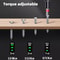USB Rechargeable Mini Electric Screwdriver Adjustable Torque LED Light