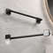 Self Adhesive Bathroom Towel Rack No Drilling Required Sturdy Towel Holder  Rail In White  Black Sp 1