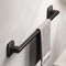 Self Adhesive Bathroom Towel Rack No Drilling Required Sturdy Towel Holder  Rail In White  Black Sp 2