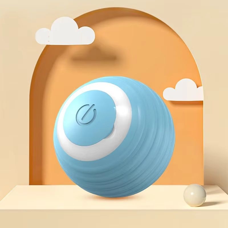 Electronic Cat Toy Ball Intelligent Interactive Rolling Bal For Kittens ABS Silicone Smart Pet Game 6