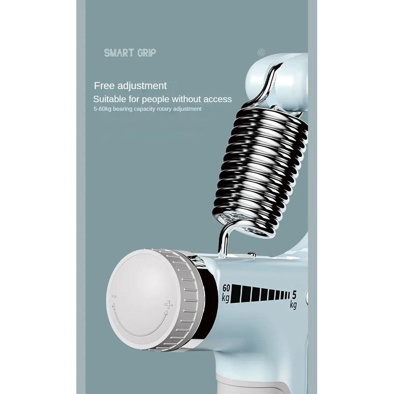 Adjustable Hand Grip Strengthener 560kg Wrist Forearm Trainer For Muscle Building Strength Train