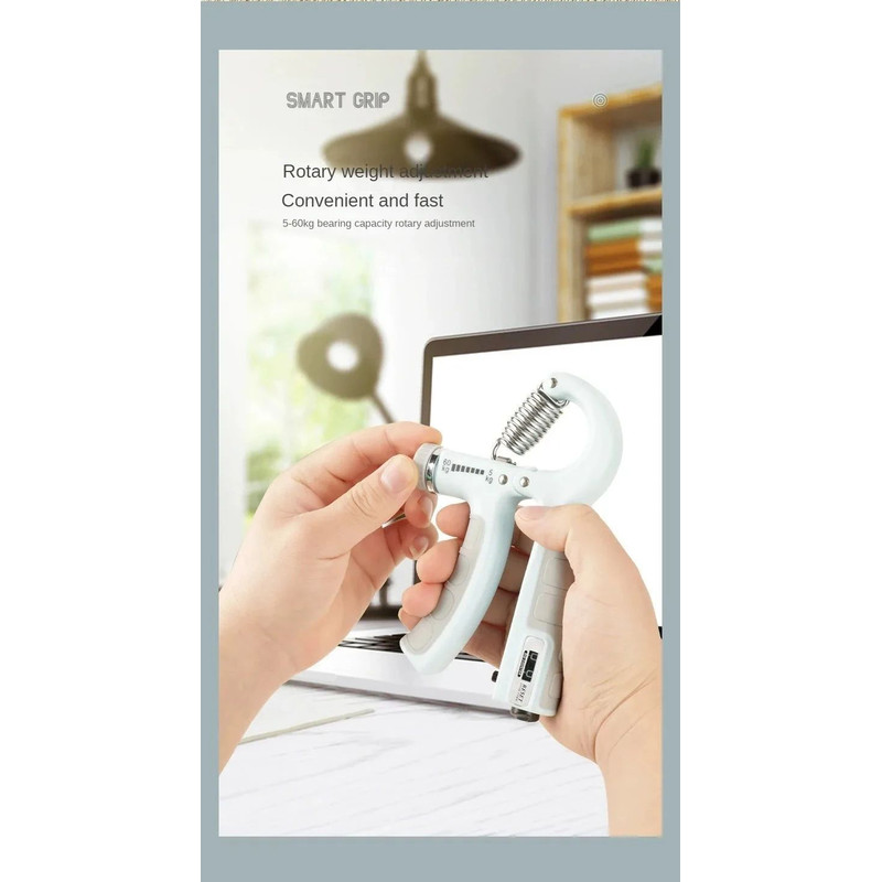 Adjustable Hand Grip Strengthener 560kg Wrist Forearm Trainer For Muscle Building Strength Train