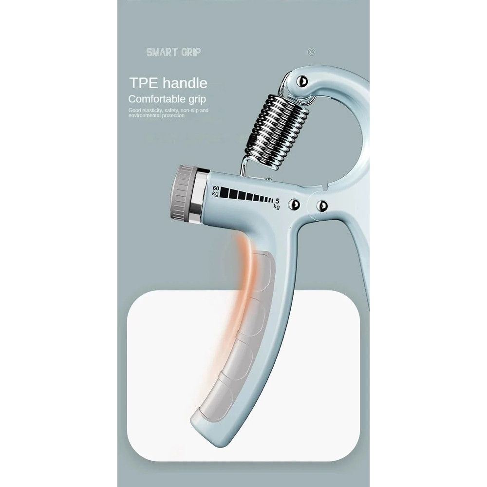 Adjustable Hand Grip Strengthener 560kg Wrist Forearm Trainer For Muscle Building Strength Train