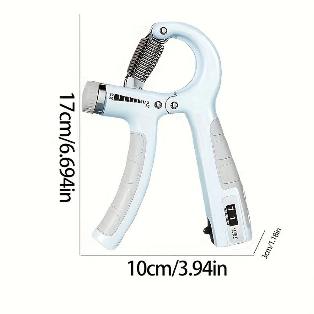 Adjustable Hand Grip Strengthener 560kg Wrist Forearm Trainer For Muscle Building Strength Train