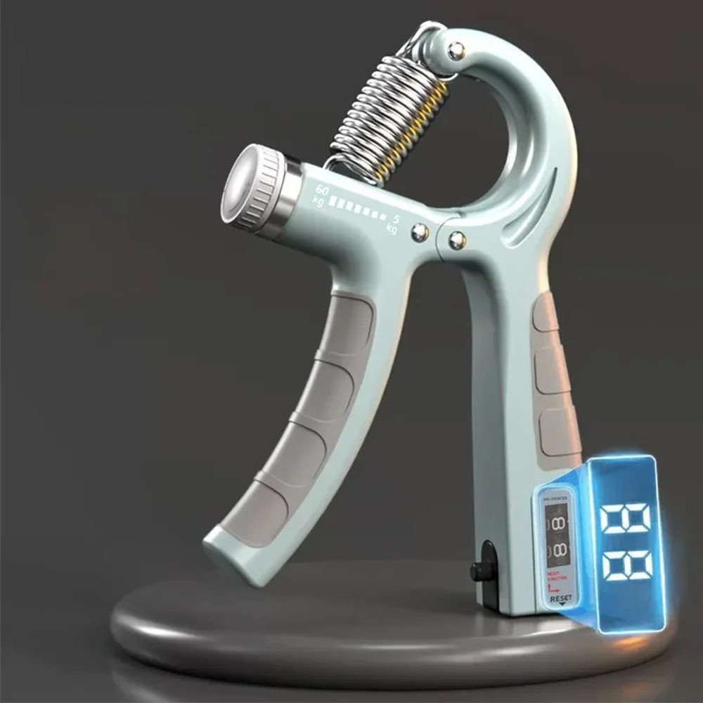 Adjustable Hand Grip Strengthener 560kg Wrist Forearm Trainer For Muscle Building Strength Train 12