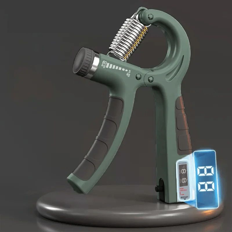 Adjustable Hand Grip Strengthener 560kg Wrist Forearm Trainer For Muscle Building Strength Train 13