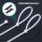 Heavy Duty Nylon Cable Ties Locking Reusable Wire Zip Ties for Home Office Organizing Cables