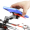 Motorcycle Bike Phone Holder 360 Rotatable Detachable Quad Lock Stand For Bicycle Navigation And S