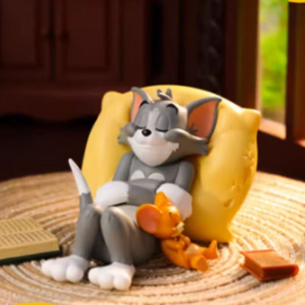 Tom And Jerry Car Decor Cute Dashboard Accessories Adorable Cartoon Figurines 2