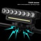 LED Bike Front Light 8 LED Bicycle Headlight USB Charging 6 Lighting Modes Driving Fog Lamp 4