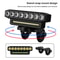 LED Bike Front Light 8 LED Bicycle Headlight USB Charging 6 Lighting Modes Driving Fog Lamp 5