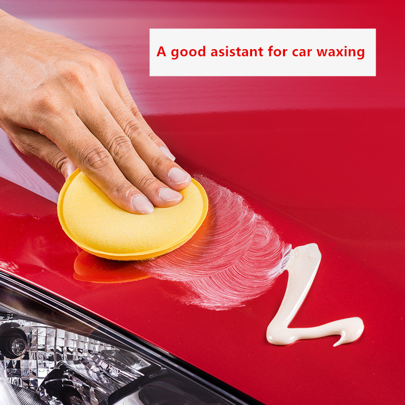 12Pcs Car Foam Sponge Wax Applicator Pads Detailing Polishing Pad Kit For Car Waxing Cleaning 1