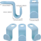 Clothes Hanger Connector Hooks Closet Hangers Organizer Space Saving Clip For Wardrobe Storage And 19
