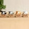 4pcs Mini Cat Ornament Cute Kawaii Garden Kitten Statue Gift For Kids Baby Room Home Decor 2