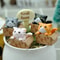 4pcs Mini Cat Ornament Cute Kawaii Garden Kitten Statue Gift For Kids Baby Room Home Decor 3
