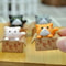 4pcs Mini Cat Ornament Cute Kawaii Garden Kitten Statue Gift For Kids Baby Room Home Decor 5