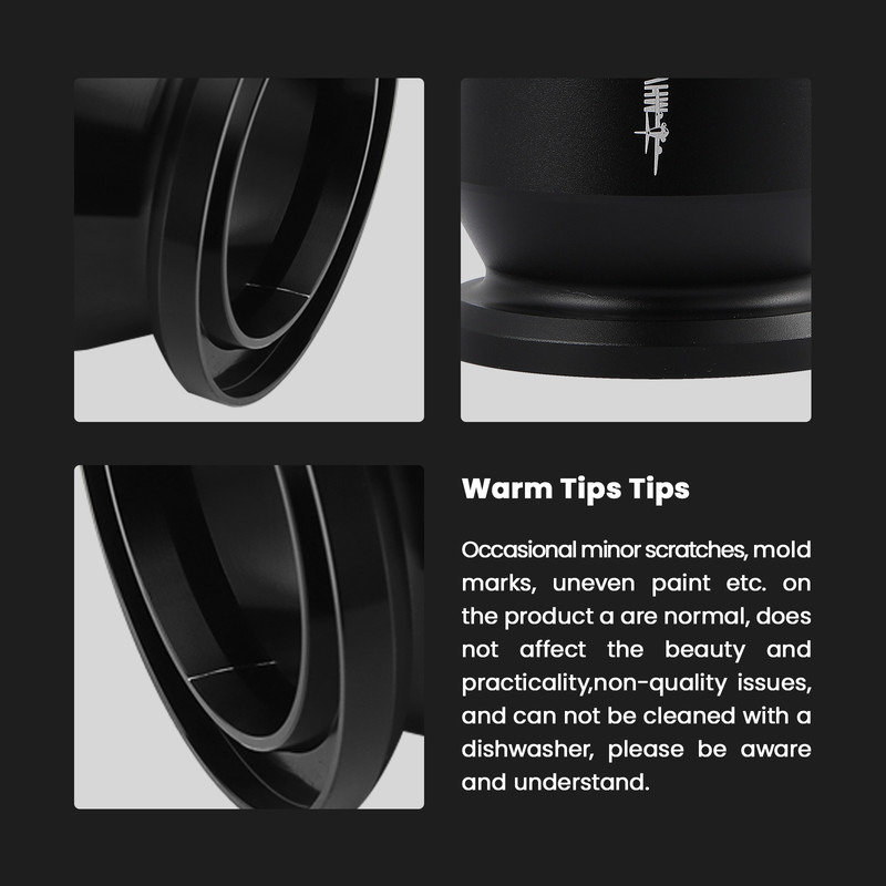 Premium Coffee Dosing Funnel Aluminum Alloy Dosing ShakerPortafilters Espresso Dosing Cup Home Ba 3