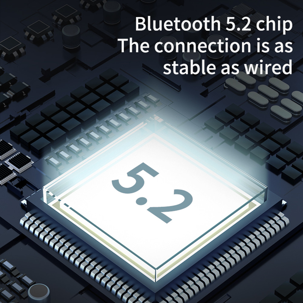 KZ AZ09 Bluetooth 5.2 Wireless Upgrade Cable HIFI Wireless Ear Hook With Charging Case For KZ TRN CCA Earphones Headset