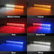 12 LED Car Strobe Light Emergency Warning Beacon For Windshield Trailer Waterproof Flash Signal For 3