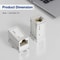 10Gbps Ethernet Extender Coupler Cat7Cat6Cat5e FemaletoFemale Connector Long Range Signal Booste