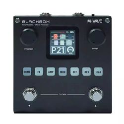 blackbox guitar/bass amp modeler multi-effects processor rechargeable, loader, bluetooth, usb audio interface for guitar