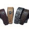 Premium PU Leather Guitar Strap Wide Adjustable Length Soft Embroidered Belt For Classical Electric 3