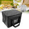 70L Insulated Thermal Cooler Bag Large Capacity Portable Lunch Bag With Tin Foil Insulation Zipper  4