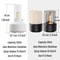 Portable Mini Aroma Diffuser USB Air Humidifier Night Light Essential Oil Cold Mist Maker Sprayer F 5