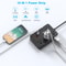 Surge Protector Power Strip With 6 Widely Spaced Outlets 4 USB Ports Thin Flat Plug Extension Cord 1