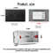 Eiomr US Standard Wall Socket With USB TypeC Charging Port 5V Fireproof PC Panel Power Outlet For H 5