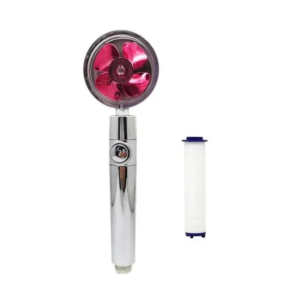 Turbocharged HighPressure Propeller Shower Head With Cotton Filter  Handheld Nozzle For Water Savin 8