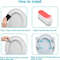 Toilet Seat Bumper Pads For Bidet Attachment Strong Adhesive  Buffer Support For Secure And Comfort 5