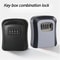 Key Keeper Combination Lock Wall Mounted Waterproof 4Digit Password Safe Box Easy Installation For 0